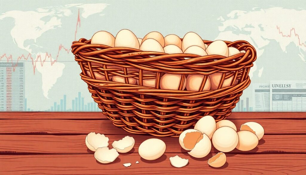 Диверсификация сбережений: почему нельзя хранить все яйца в одной корзине - иллюстрация