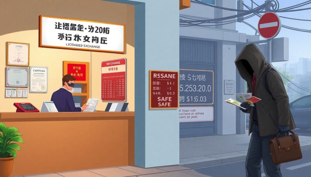 Главные ошибки при обмене валюты в путешествии - иллюстрация