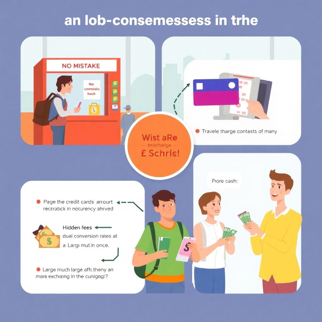 Главные ошибки при обмене валюты в путешествии