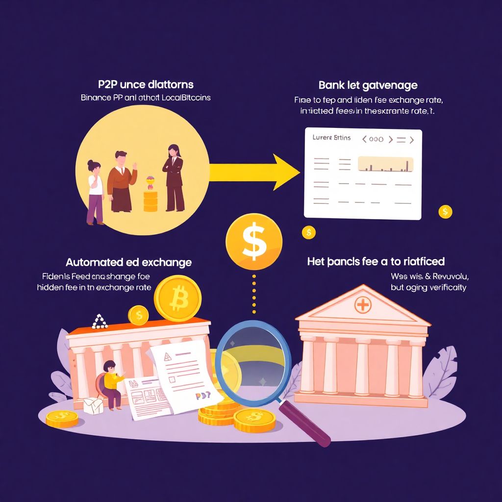 Как не потерять деньги на скрытых комиссиях в обменниках