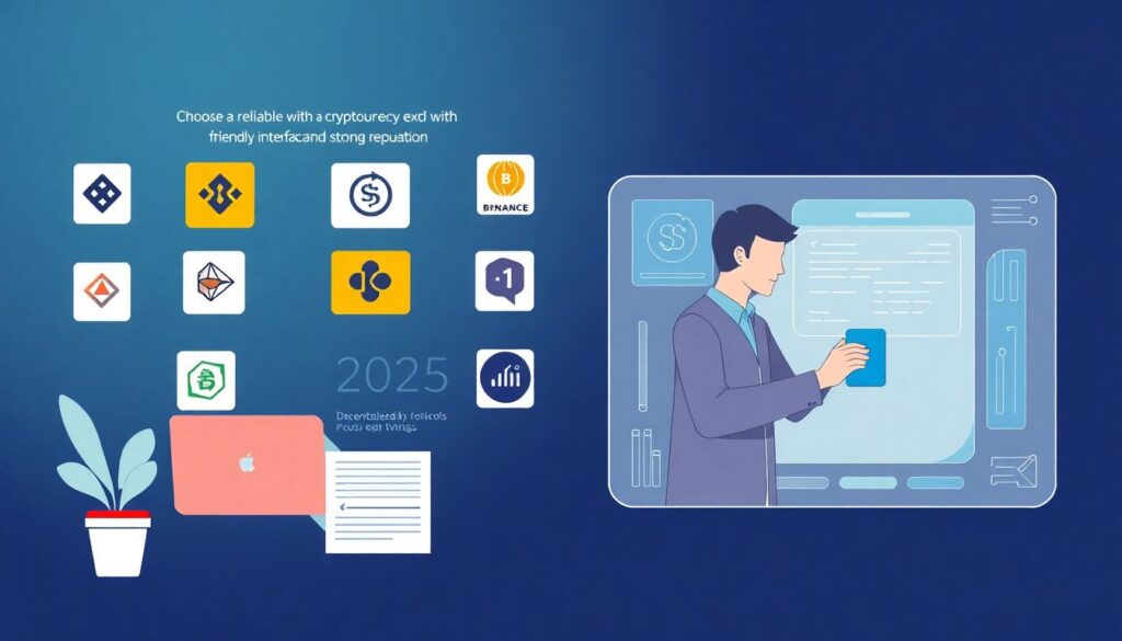 Первые шаги в криптовалюте: с чего начать новичку в 2025 году - иллюстрация