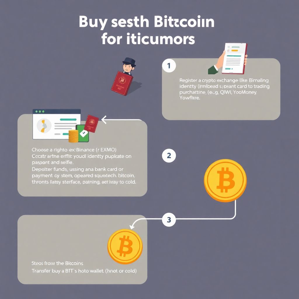 Как купить свой первый биткоин: подробная инструкция