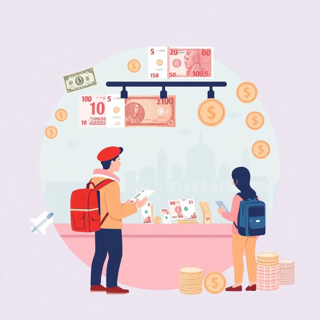 Валюта в Турции: какие деньги брать, где менять и как платить
