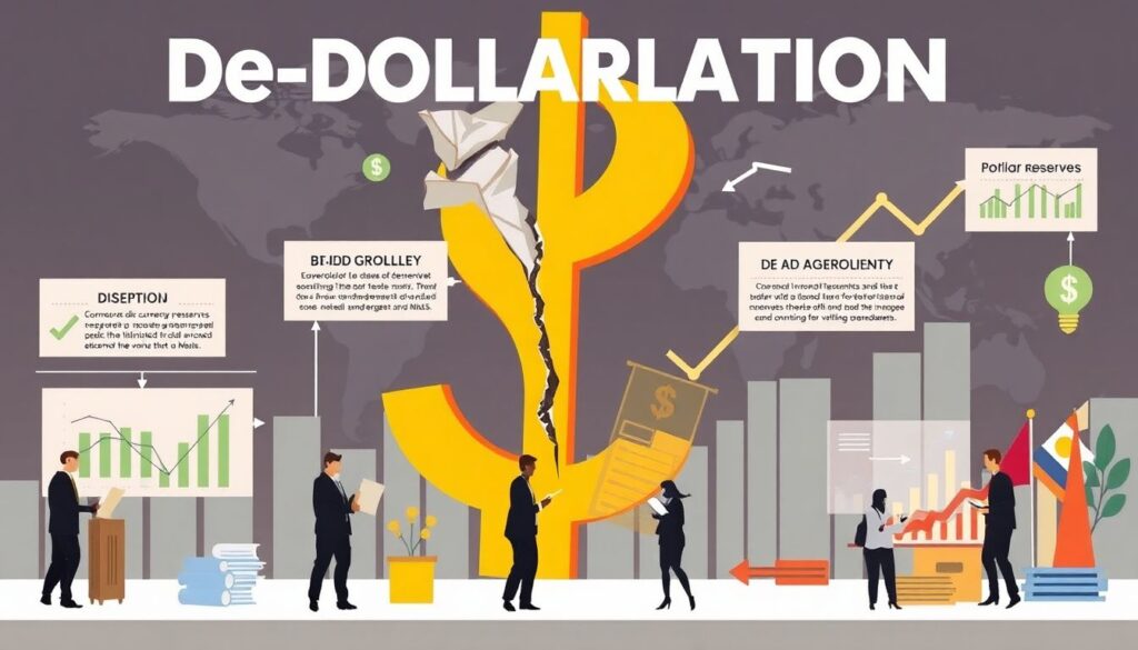 Бездолларизация: что это такое и как она происходит в мире - иллюстрация
