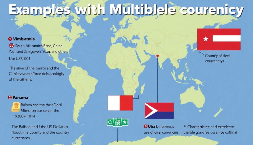 Почему в некоторых странах несколько официальных валют - иллюстрация