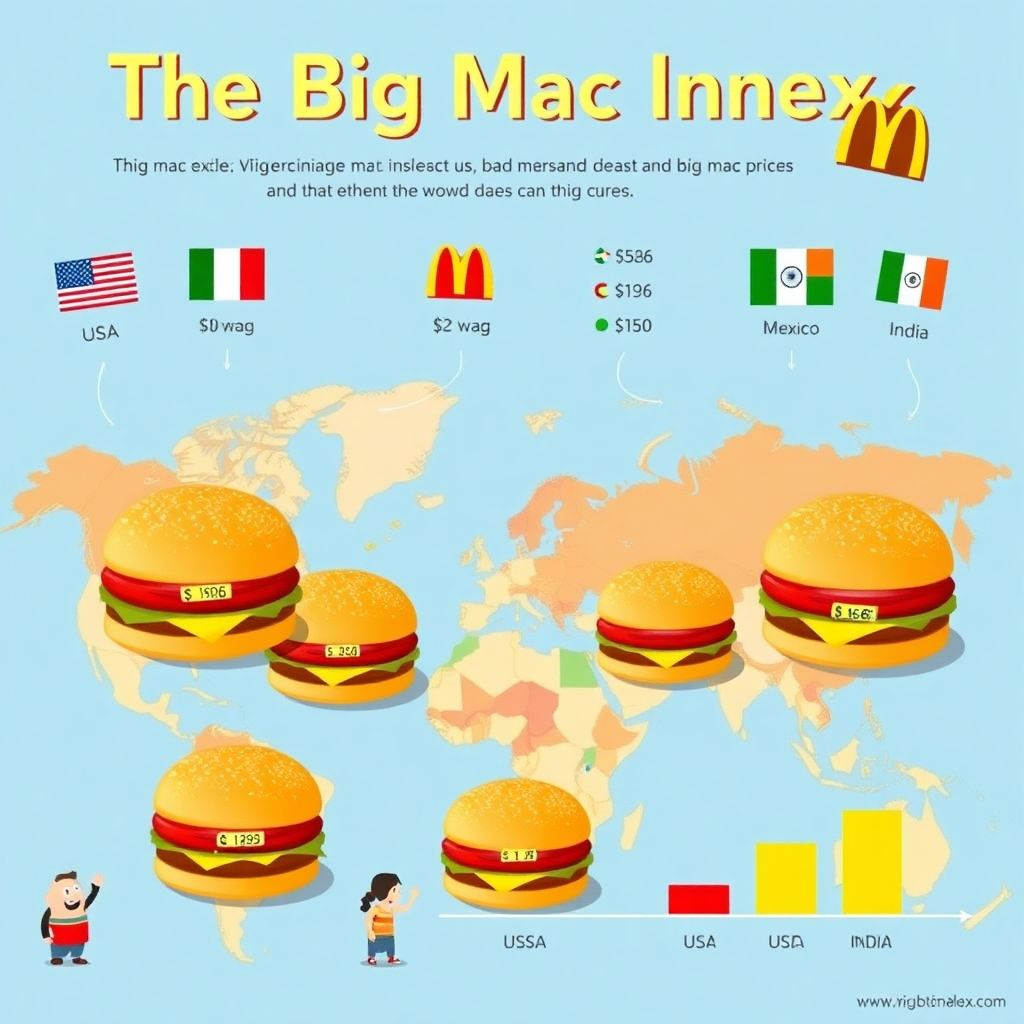 Индекс Биг Мака показывает реальный курс валют через стоимость обычного бутерброда Индекс Биг Мака: как бутерброд помогает определить реальный курс валют