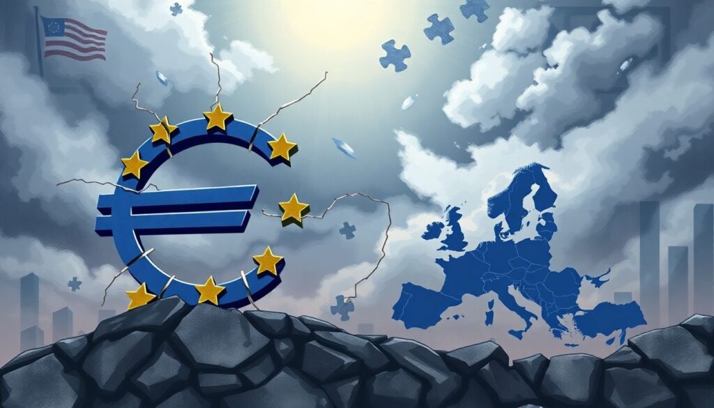 Что происходит с евро на фоне экономических проблем в Европе - иллюстрация