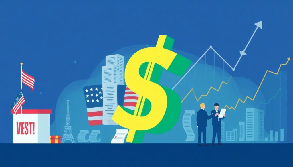 Выборы в США и их потенциальное влияние на курс доллара - иллюстрация