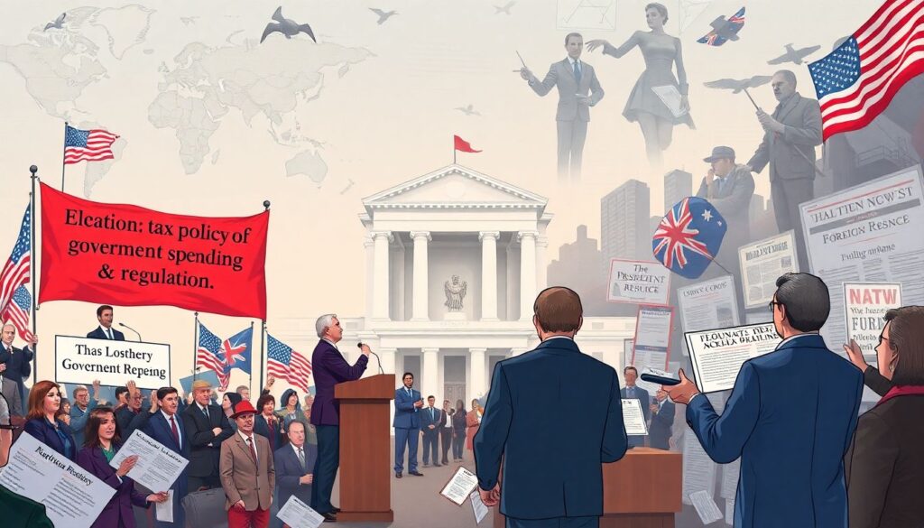 Выборы в США и их потенциальное влияние на курс доллара - иллюстрация