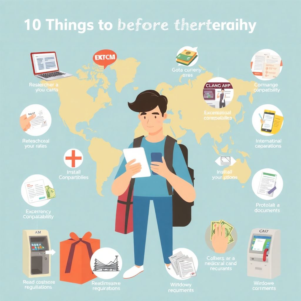 10 вещей, которые нужно сделать перед поездкой в страну с другой валютой