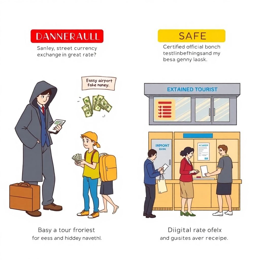 Как не стать жертвой мошенников при обмене валюты в незнакомой стране