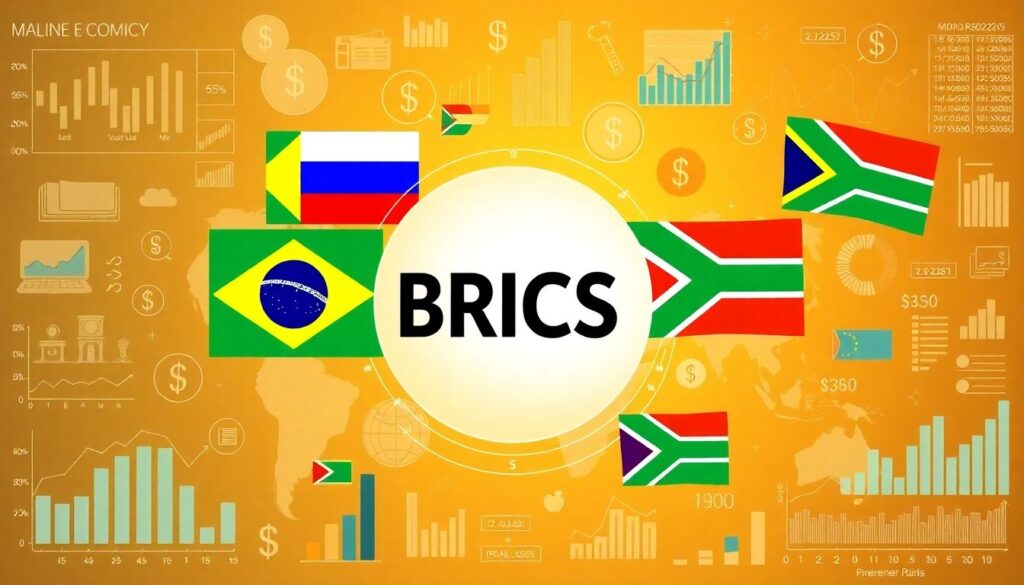 Валюты стран БРИКС: перспективы развития и основные риски для инвесторов Валюты стран БРИКС: перспективы и риски - иллюстрация