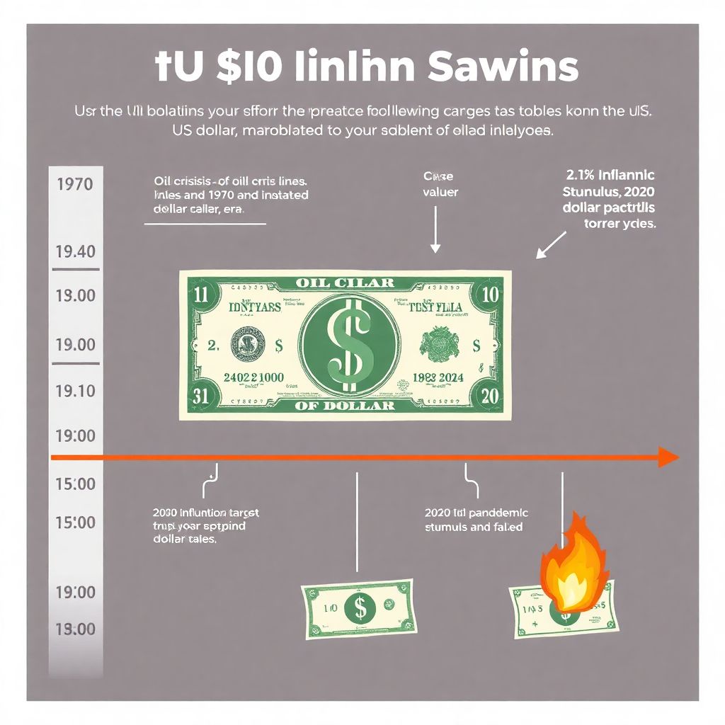 Как инфляция в США влияет на ваши долларовые сбережения