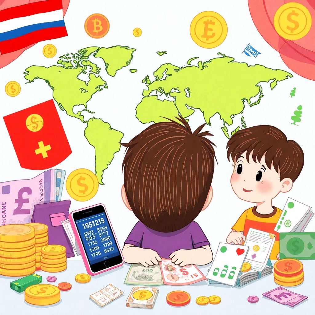 Дети и деньги: как объяснить ребенку, что такое валюта и курсы