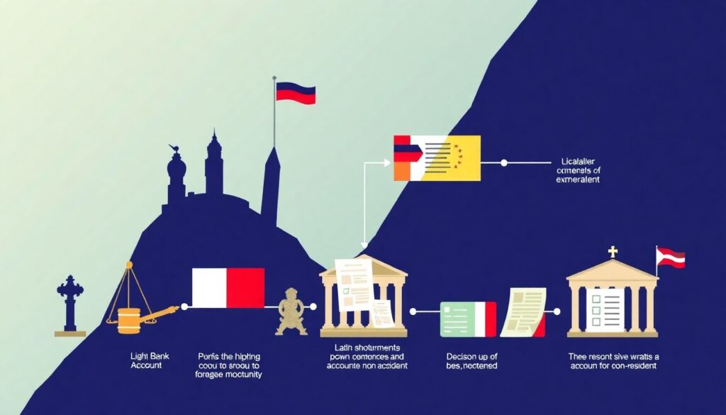 Как открыть счет в иностранном банке: пошаговый гид - иллюстрация