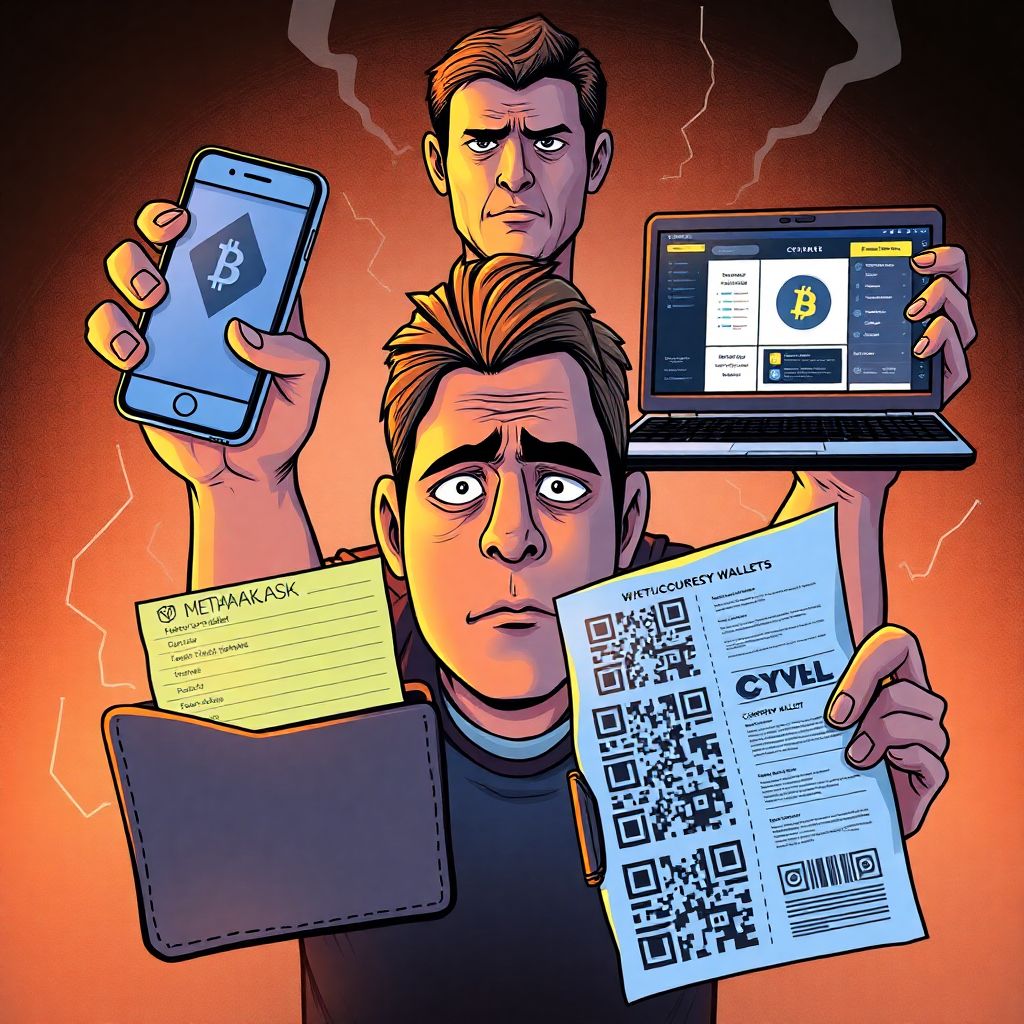 Что делать, если вы забыли пароль от криптокошелька