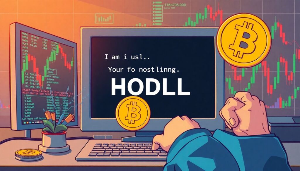 Стратегии инвестирования в криптовалюты: HODL, трейдинг, усреднение - иллюстрация