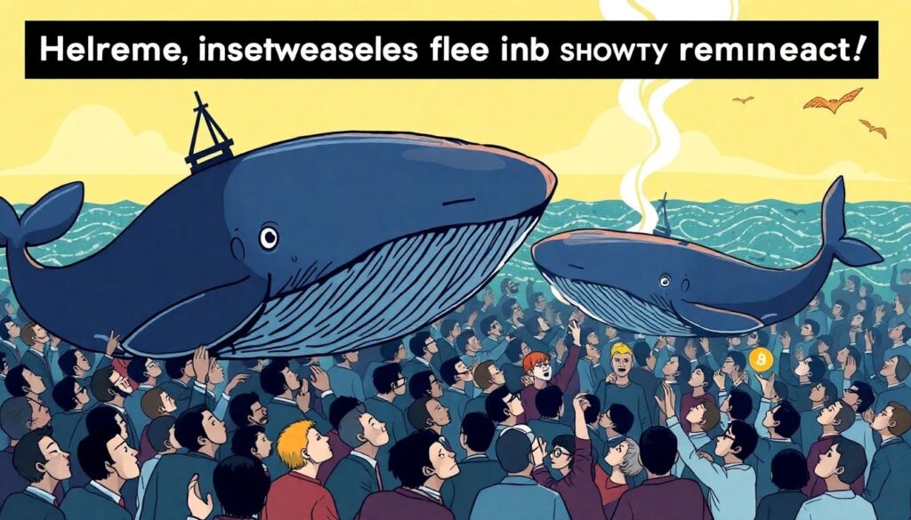 Кто такие киты и как они манипулируют рынком криптовалют - иллюстрация