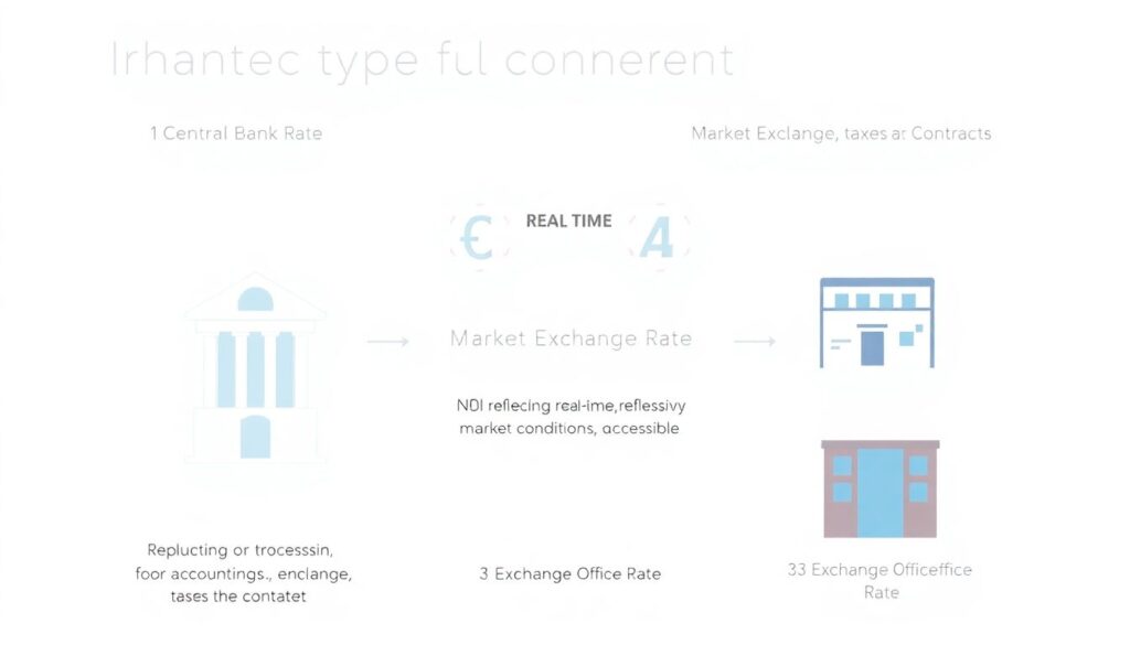 Разница между курсом ЦБ, биржевым и курсом в обменнике - иллюстрация