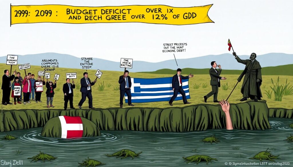 Долговой кризис в Европе: почему Евросоюз решил спасти экономику Греции Долговой кризис в Европе: почему спасали Грецию - иллюстрация