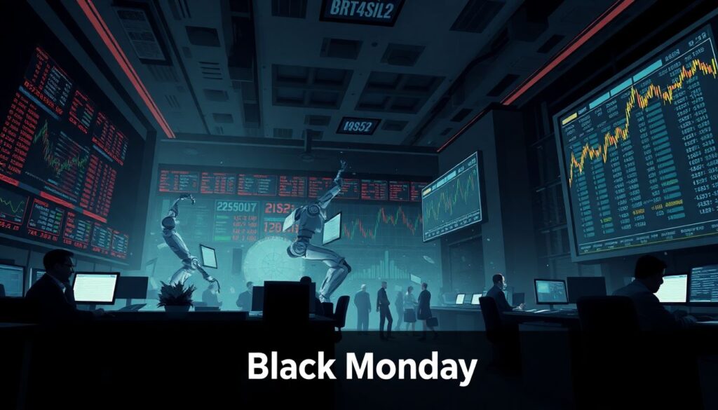 Черный понедельник (1987): самый большой обвал фондового рынка за один день - иллюстрация
