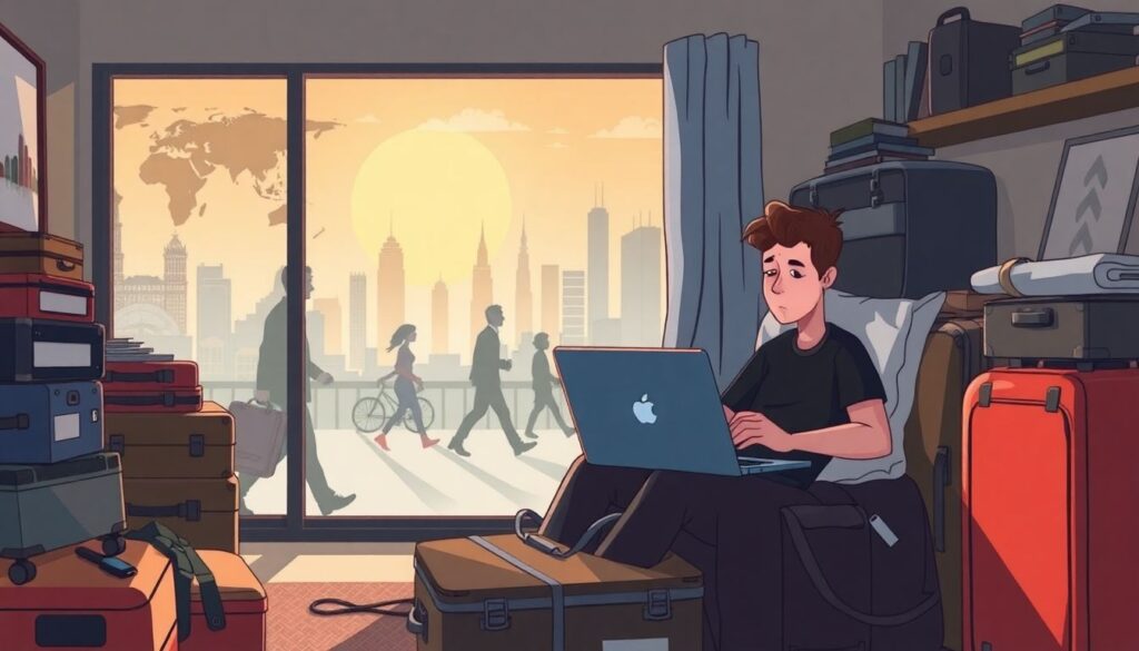 Цифровые кочевники: как работать удалённо за границей и зарабатывать в валюте Цифровые кочевники: как жить и работать в разных странах, получая доход в валюте - иллюстрация