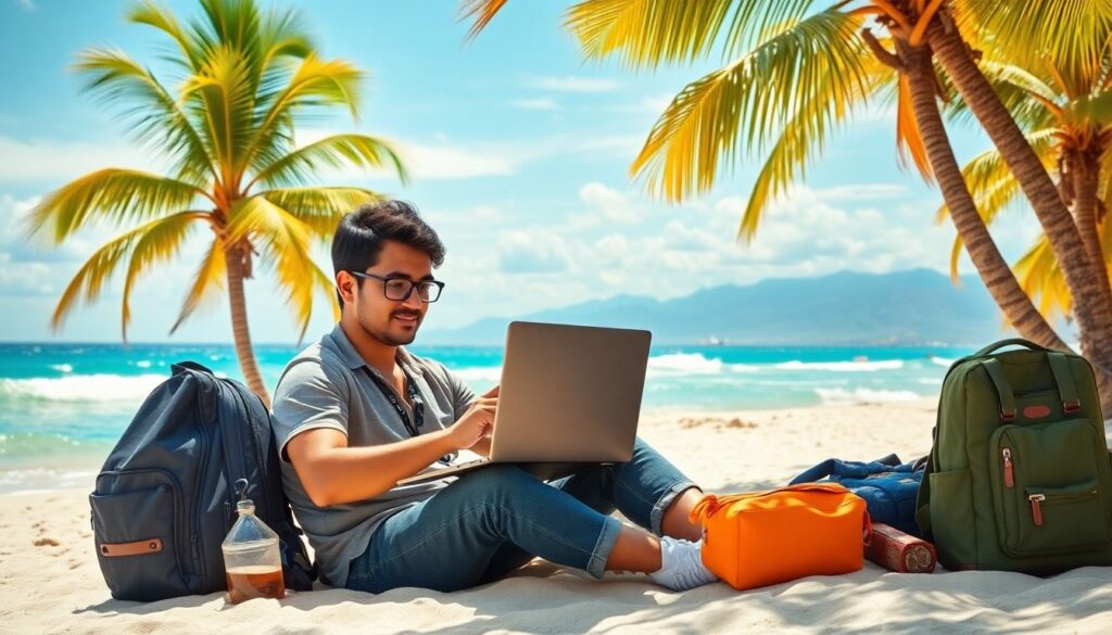 Цифровые кочевники: как работать удалённо за границей и зарабатывать в валюте Цифровые кочевники: как жить и работать в разных странах, получая доход в валюте - иллюстрация