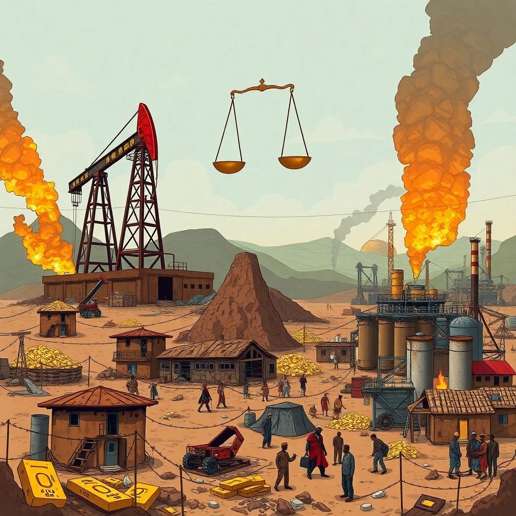 Ресурсное проклятие: почему страны с богатствами остаются бедными и нестабильными Ресурсное проклятие: почему богатые природными ресурсами страны часто бедны