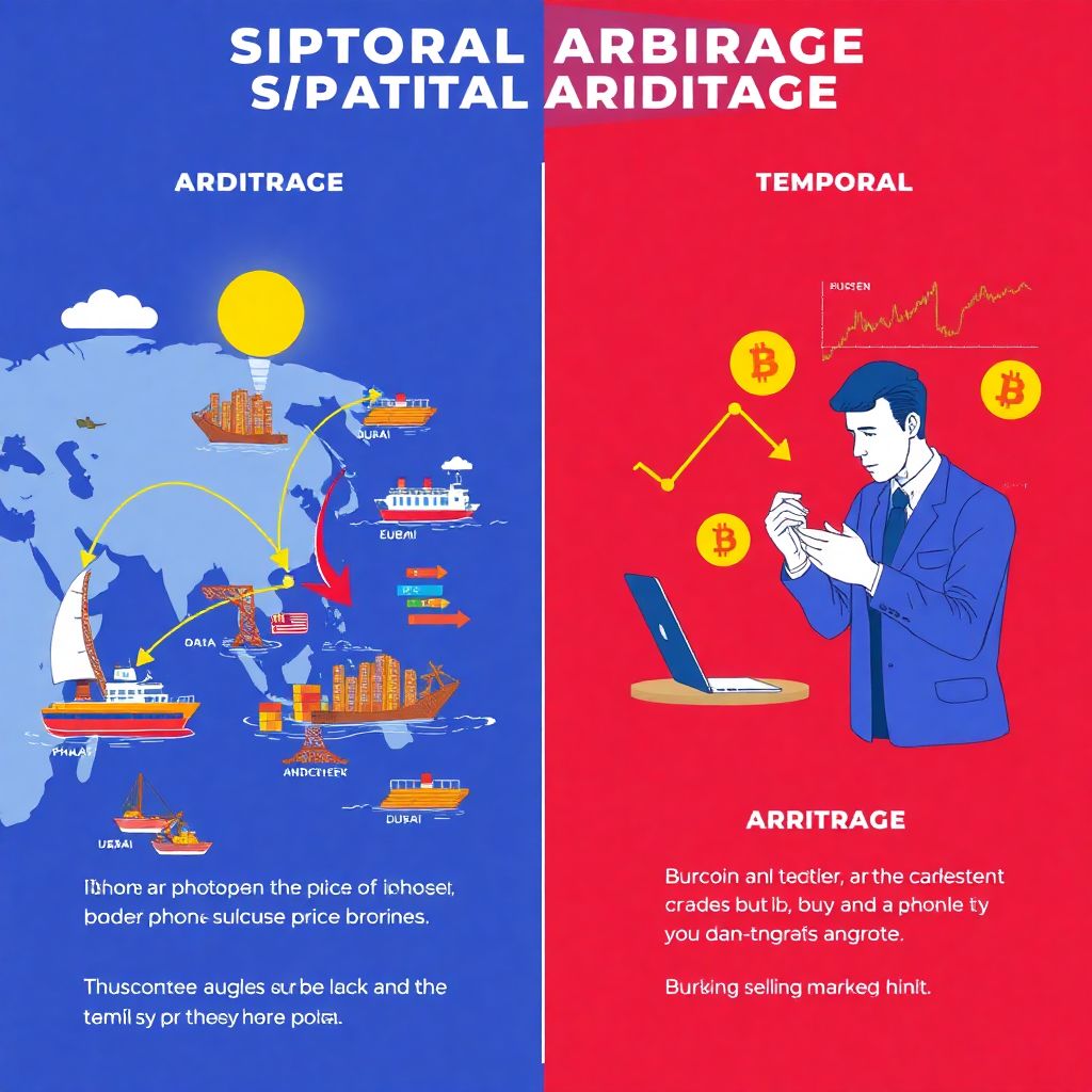 Пространственный и временной арбитраж: в чем разница