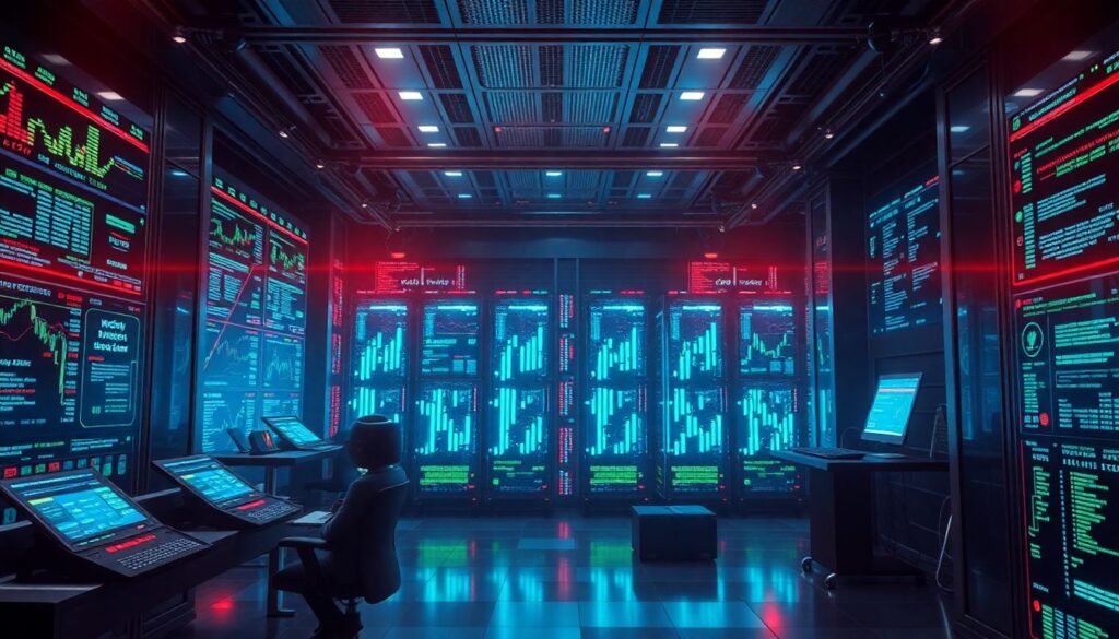 Высокочастотный трейдинг: как Hft-алгоритмы зарабатывают на малейших колебаниях цен Высокочастотный трейдинг (HFT): как роботы зарабатывают на микроскопических движениях курсов - иллюстрация