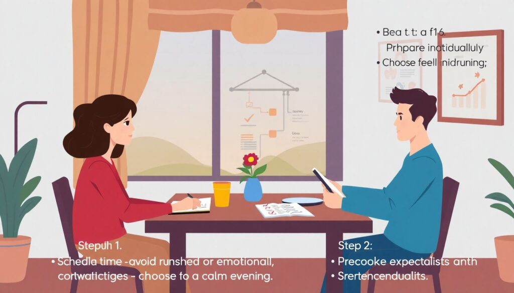 Как обсуждать деньги с партнером или в семье - иллюстрация