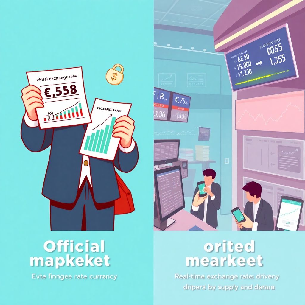 Почему официальный курс может сильно отличаться от реального