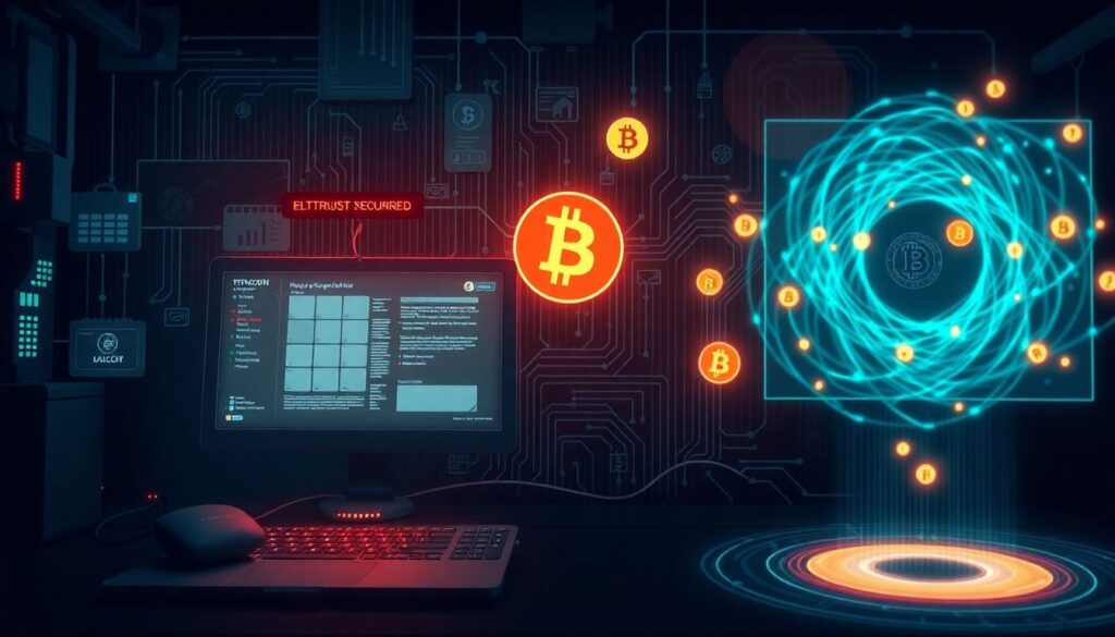 Отмывание денег через криптовалюту: как это работает - иллюстрация