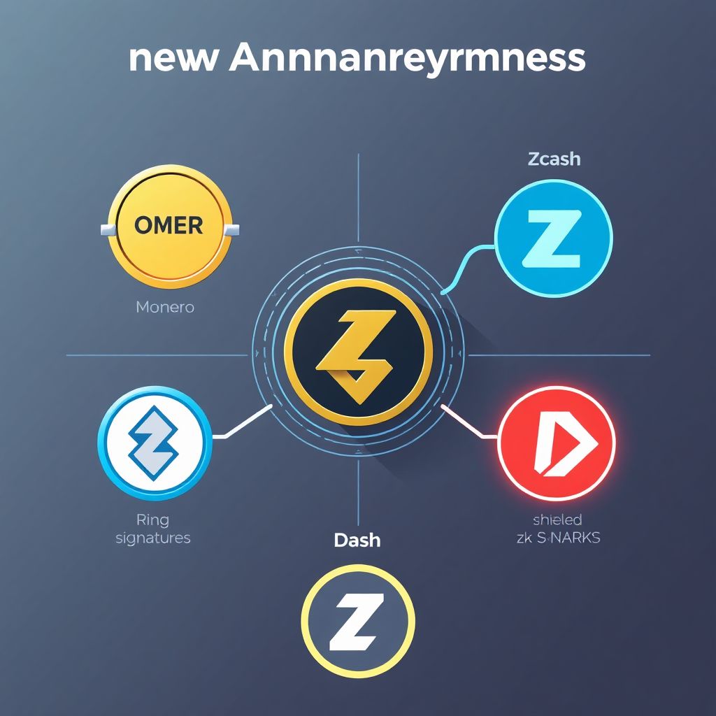 Анонимные криптовалюты: monero, zcash, dash