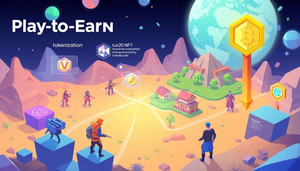 Play-to-Earn (P2E): как зарабатывать, играя в видеоигры - иллюстрация