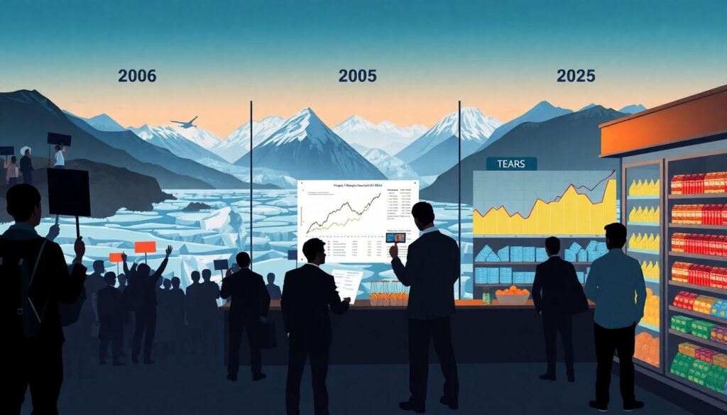 Климатические изменения как фактор риска для мировой экономики - иллюстрация