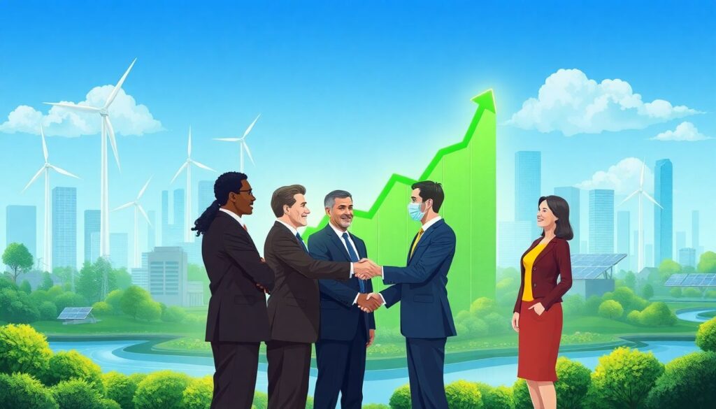 Зеленые финансы и инвестиции — новый тренд устойчивого развития экономики Зеленые финансы и инвестиции: новый тренд - иллюстрация