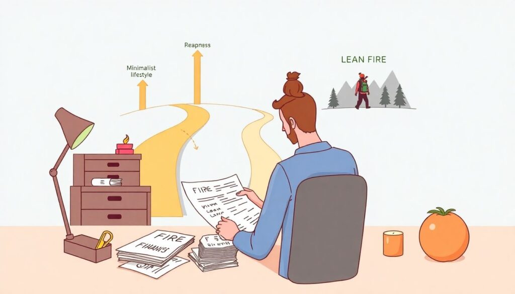 FIRE-движение (финансовая независимость, ранний выход на пенсию) - иллюстрация