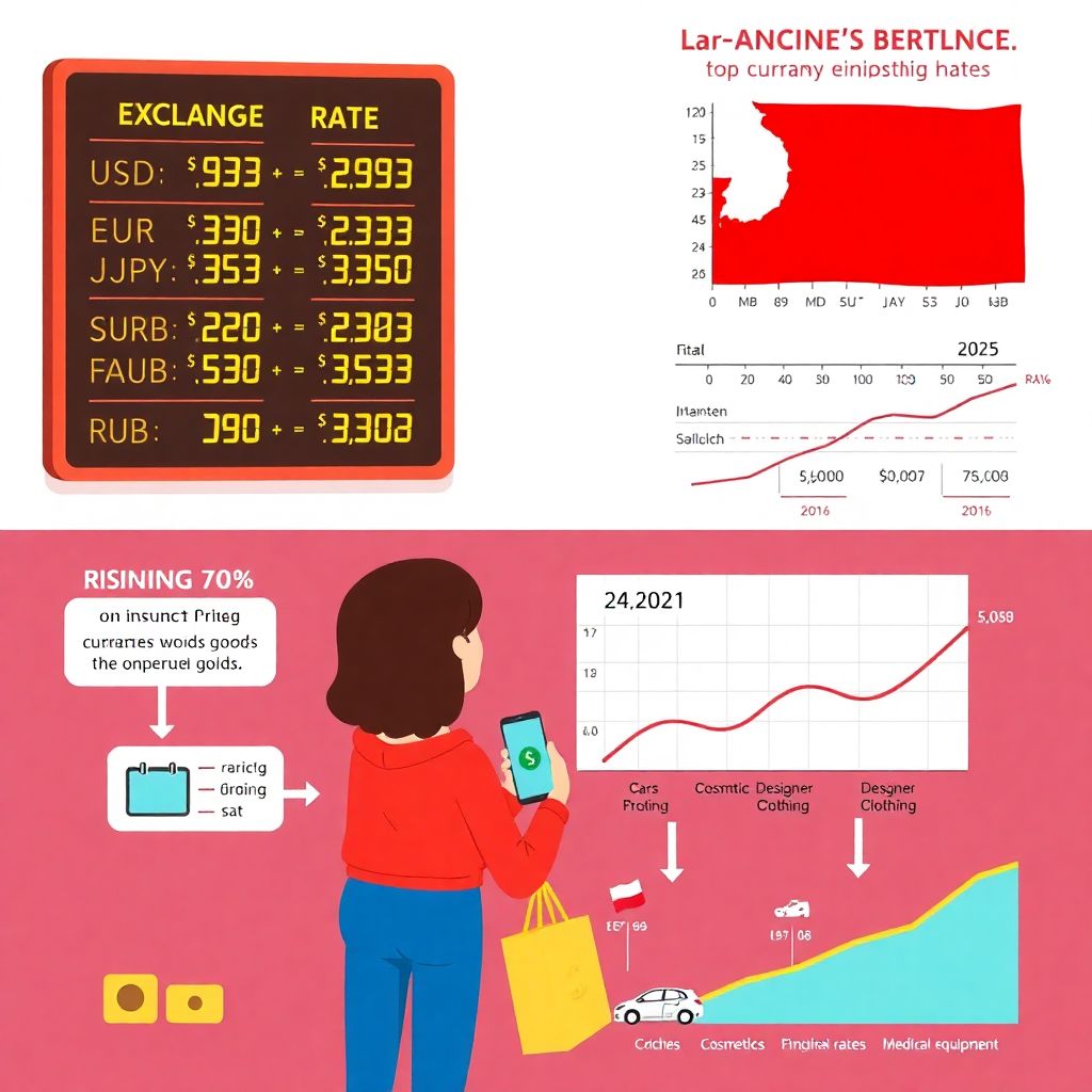 Как валютные колебания влияют на стоимость импортных товаров