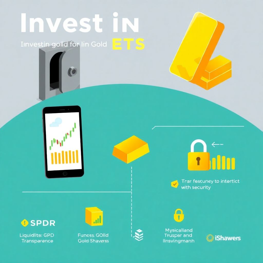 etf на золото: простой способ инвестировать в драгметалл