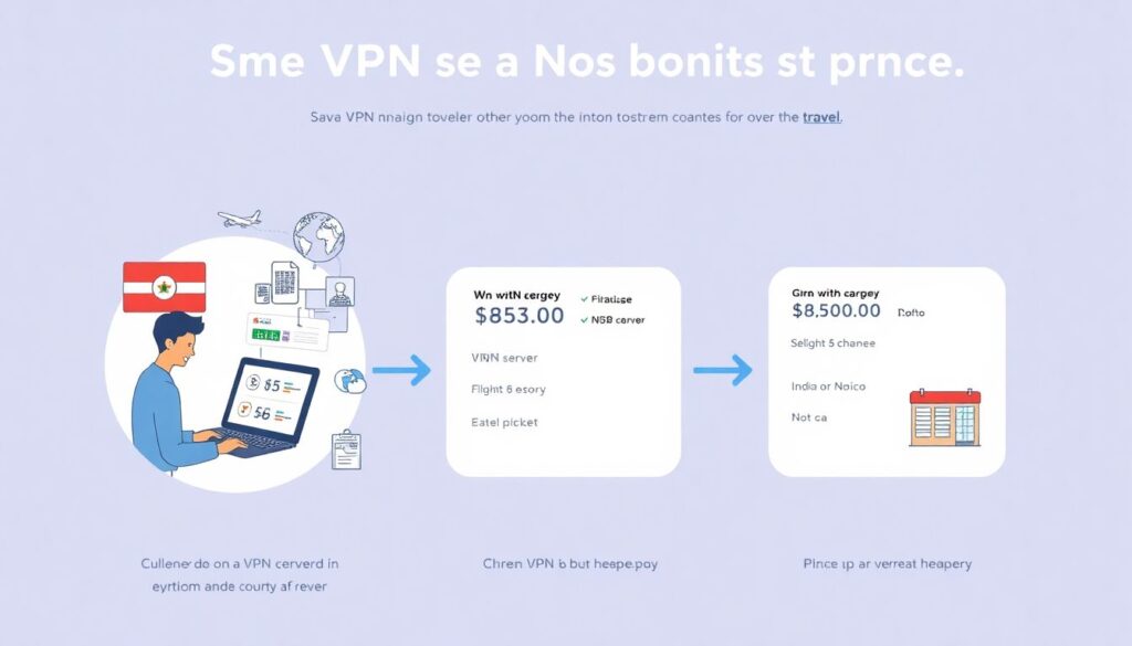 Vpn для экономии на бронированиях: как сэкономить на путешествиях и отелях Как использовать VPN для экономии на бронированиях - иллюстрация