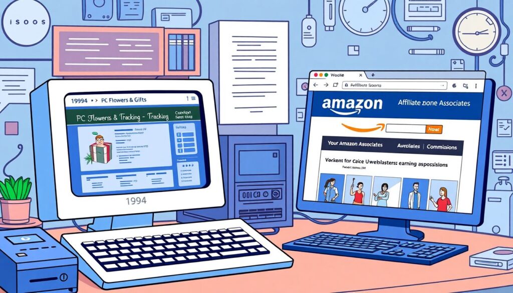 Заработок на партнерских программах - иллюстрация