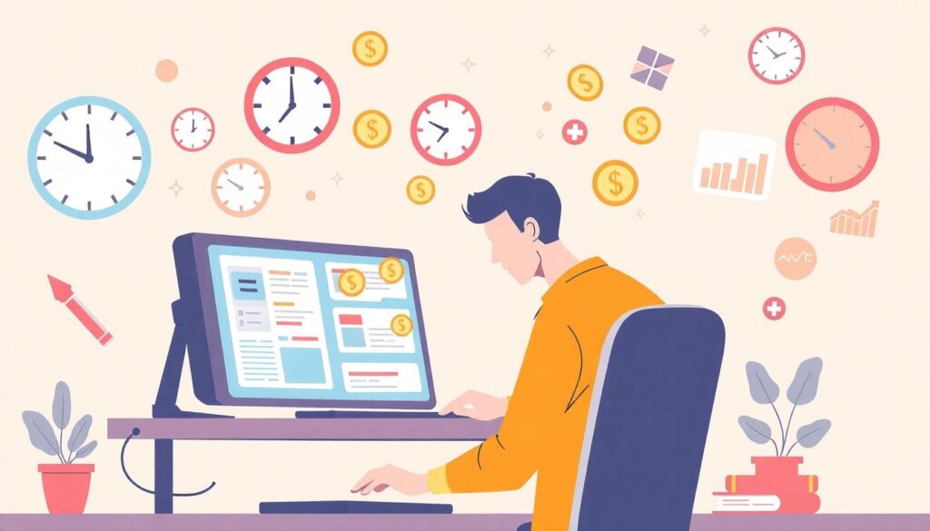 Выполнение небольших заданий на фриланс-биржах - иллюстрация