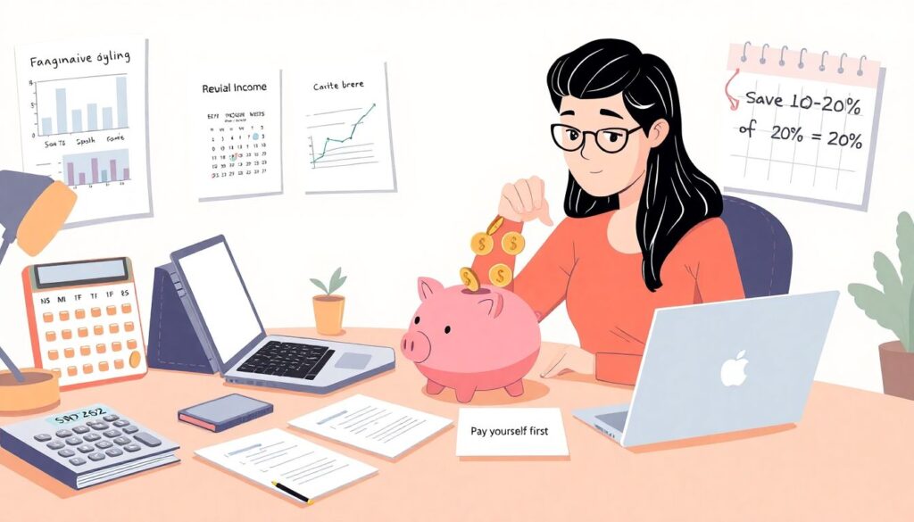 Финансовая подушка для фрилансера: какой она должна быть - иллюстрация