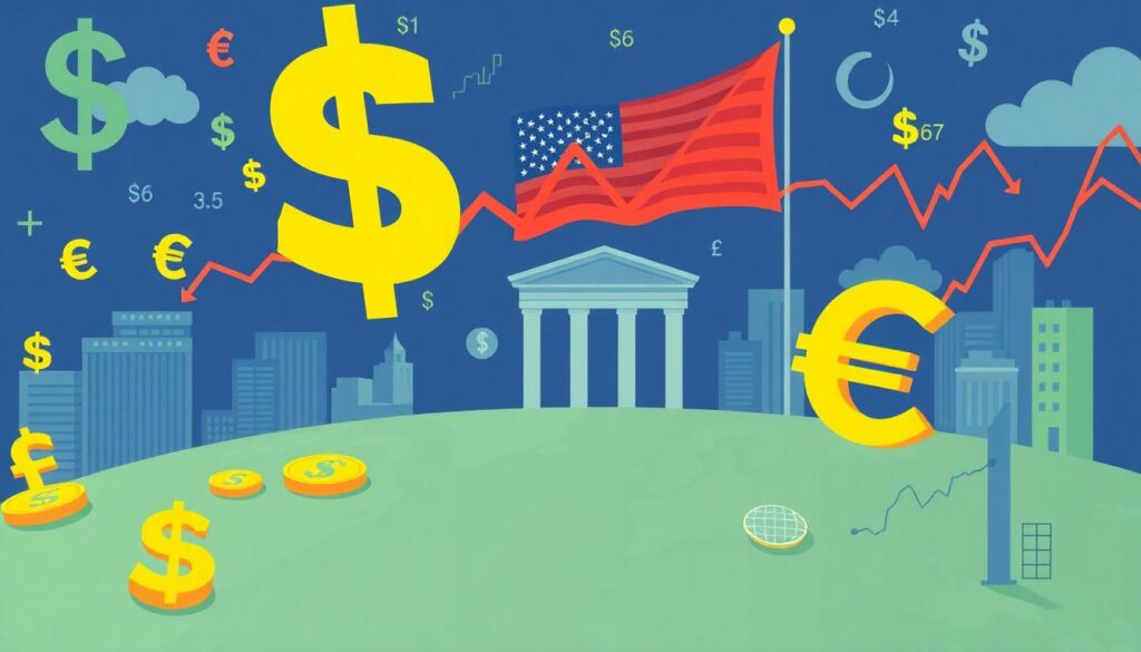 Курсы валют и их влияние на прибыль международных компаний Влияние курсов валют на прибыль международных компаний - иллюстрация