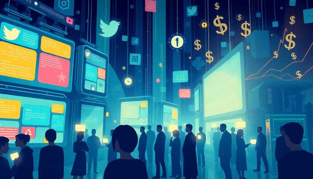 Экономика внимания: как социальные сети зарабатывают на нас - иллюстрация