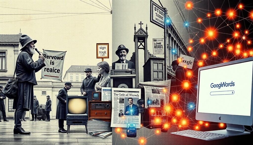 Будущее рекламы в цифровом мире - иллюстрация