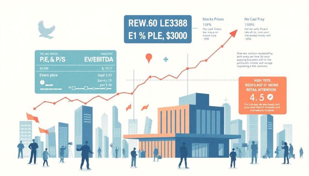 Как не купить акции переоцененной компании - иллюстрация