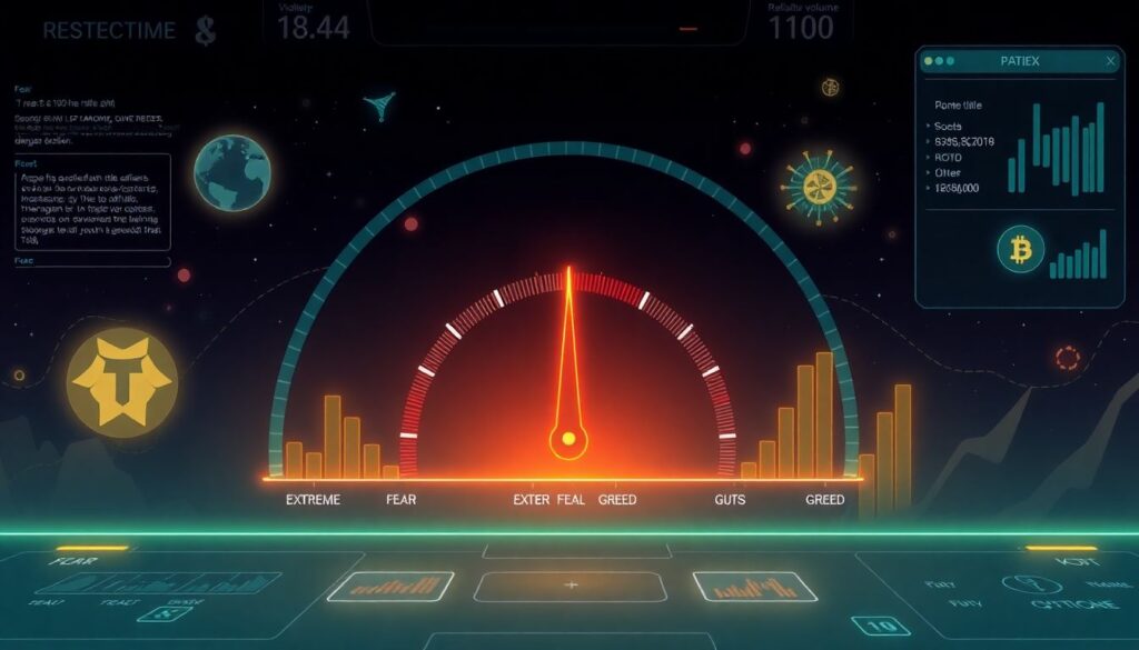 Индекс страха и жадности в криптовалютах - иллюстрация