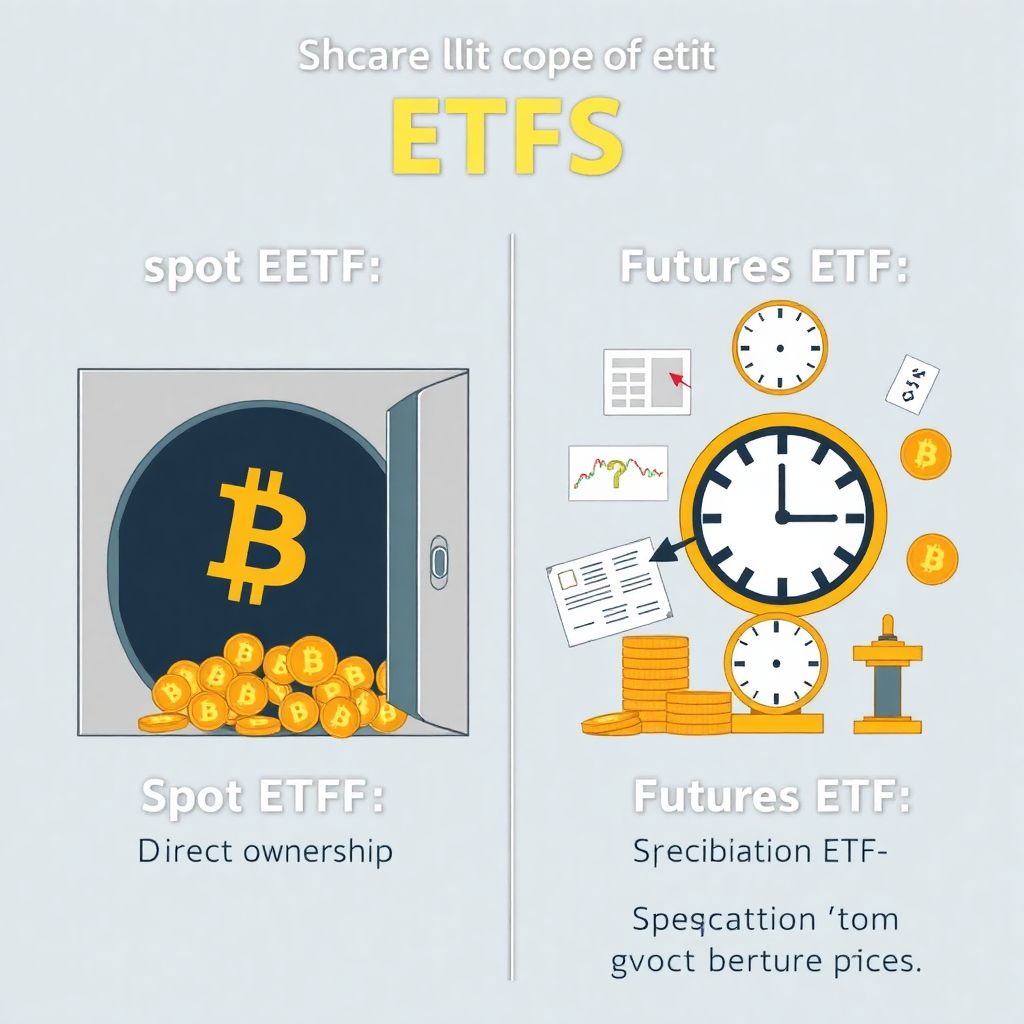 Спотовый и фьючерсный etf: в чем разница